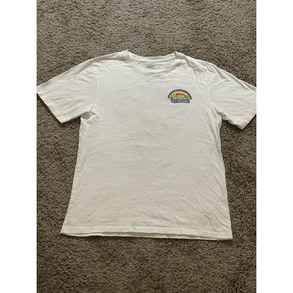 Youth‎ VANS Off The Wall Short Sleeve Graphic Shirt - Large